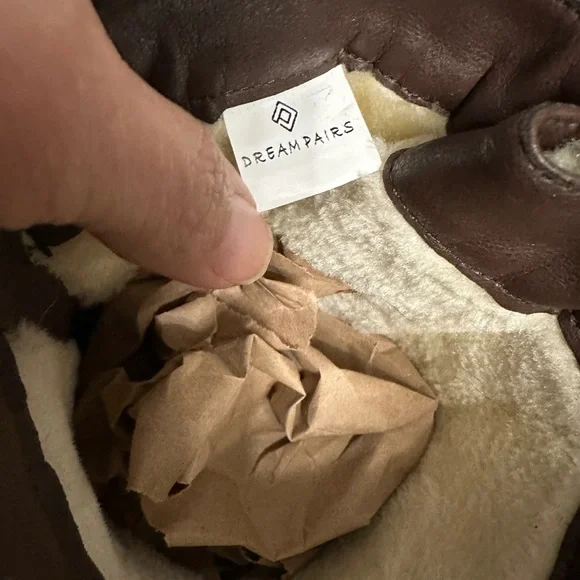 DREAM PAIRS Womens Knee High Warm Fur Winter Zip Boots - Picture 6 of 13